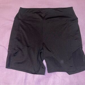 Women's PINK Black Shorts